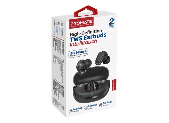 Promate Lush-Pro High-Definition TWS Earbuds with Intellitouch